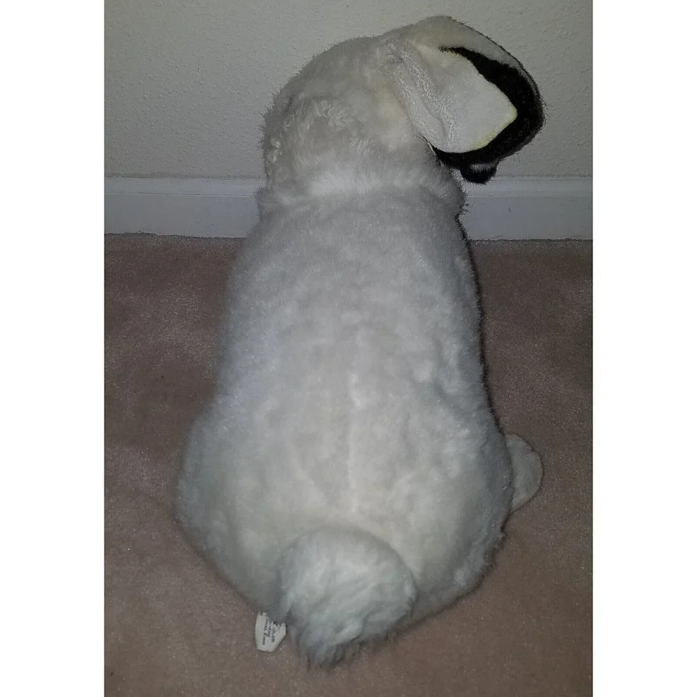 Fine Toy White Bunny Rabbit Plush Realistic 19